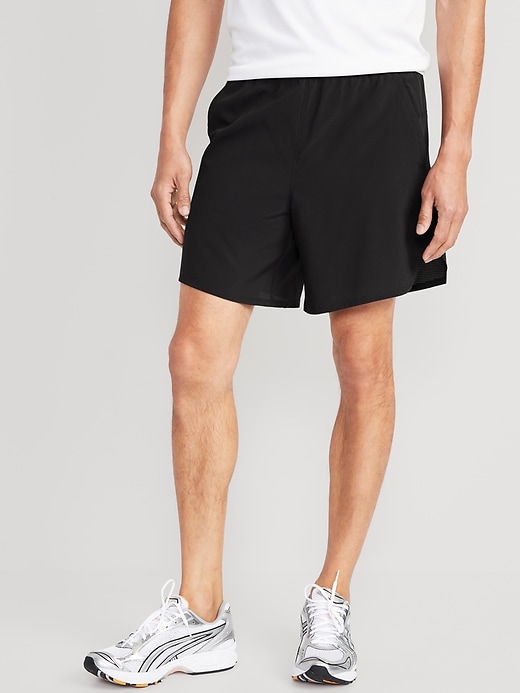 View large product image 1 of 3. StretchTech Lined Run Shorts -- 7-inch inseam