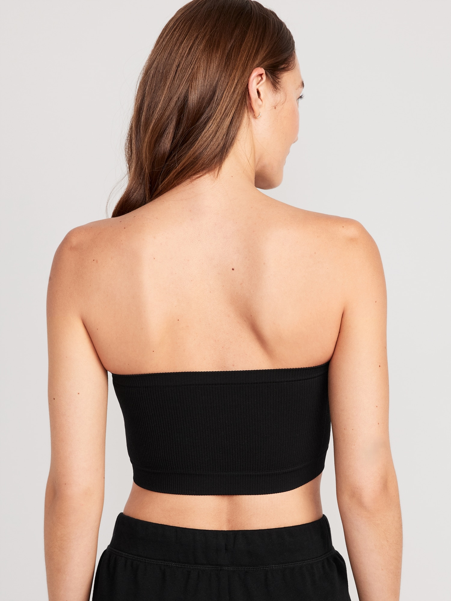 Women's Bandeau Bra, Women's Seamless Bandeau Crop Tube Top Bra Strapless  Padded Bralette (S,Style1) : : Clothing, Shoes & Accessories