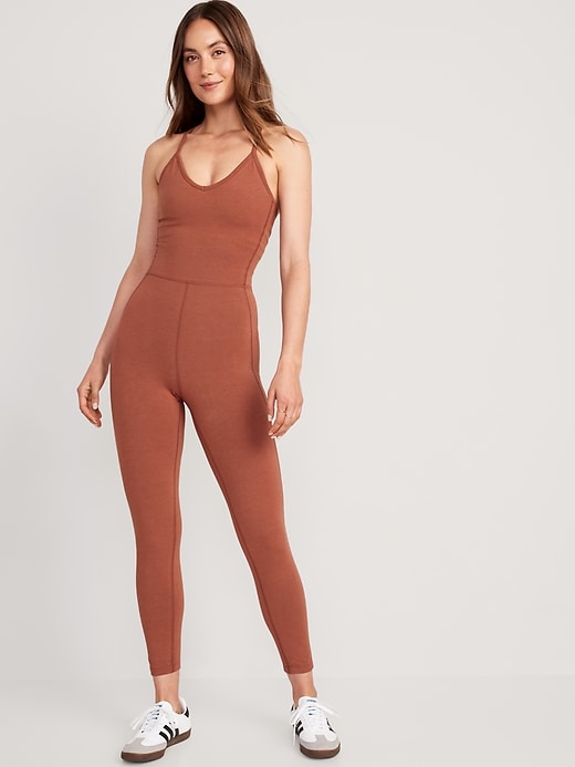 Image number 1 showing, PowerChill 7/8 Cami Bodysuit