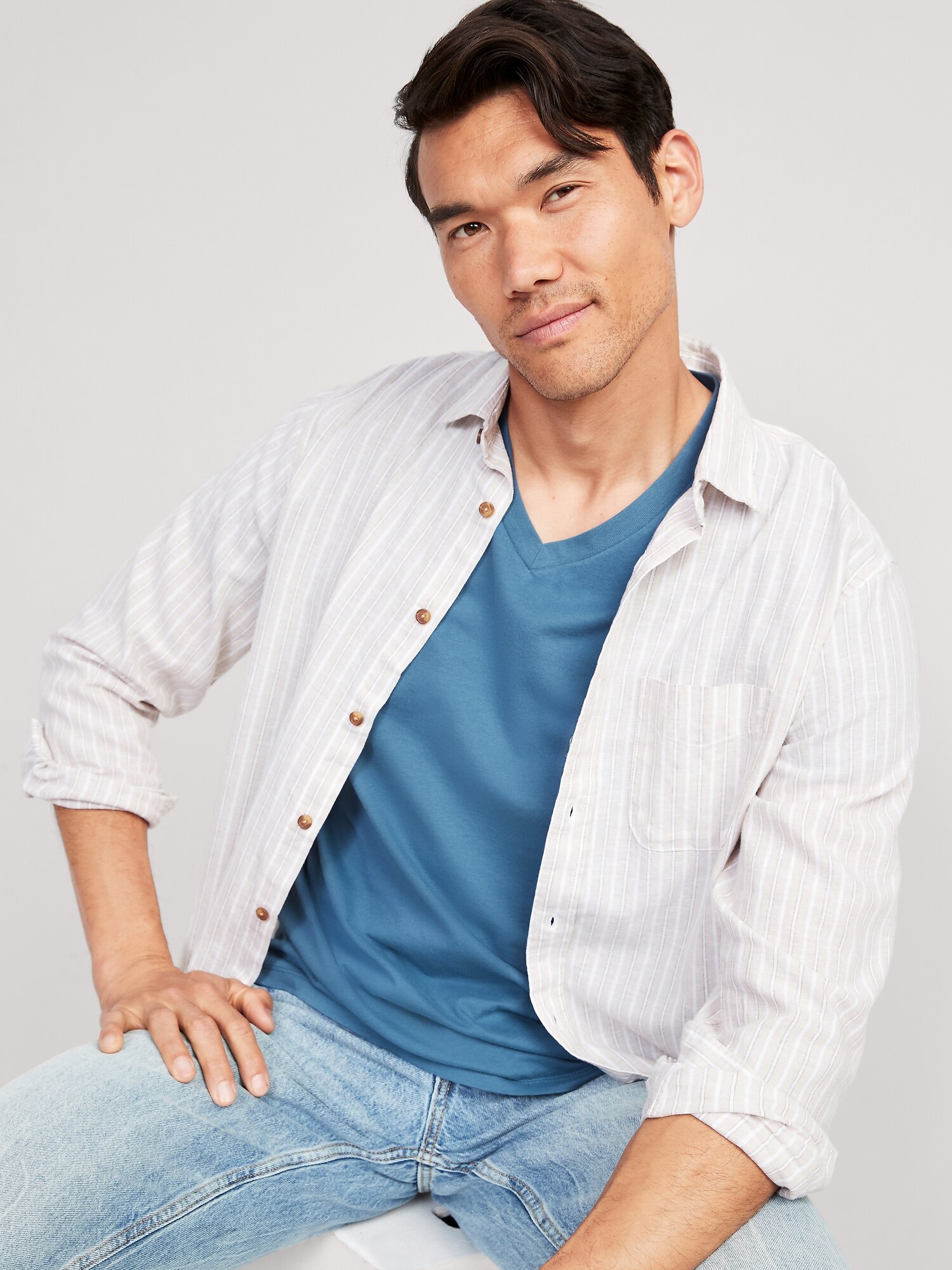 Soft-Washed V-Neck T-Shirt | Old Navy