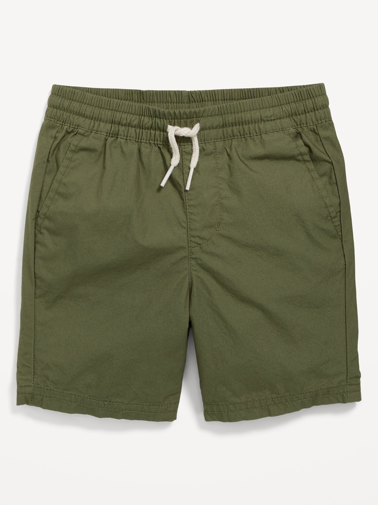 Old Navy Unisex Cotton Poplin Pull-On Shorts for Toddler green. 1