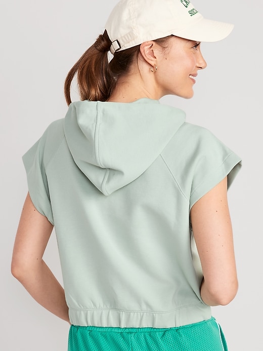 Image number 2 showing, Dynamic Fleece Cropped Hoodie