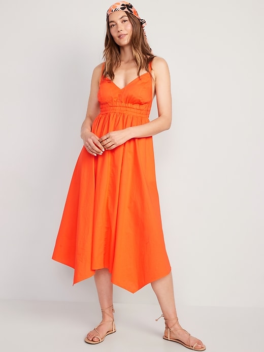 Waist-Defined Sleeveless Smocked Maxi Dress | Old Navy