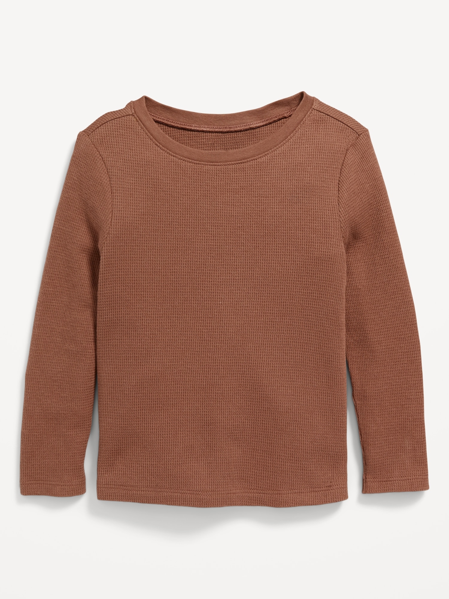 Long-Sleeve Thermal-Knit T-Shirt For Boys