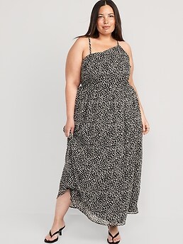 Fit & Flare One-Shoulder Maxi Dress for Women