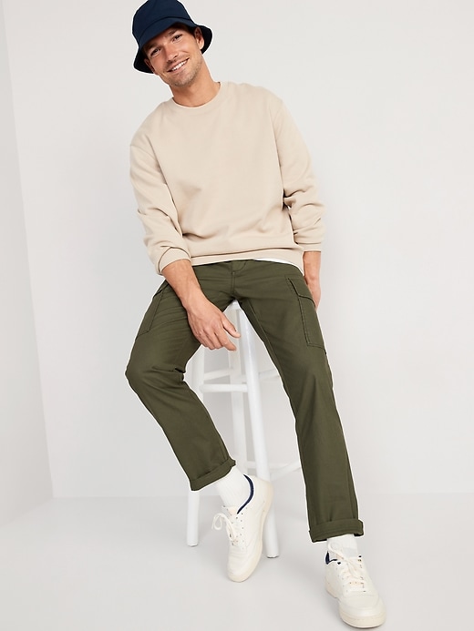 Image number 3 showing, Straight Oxford Cargo Pants