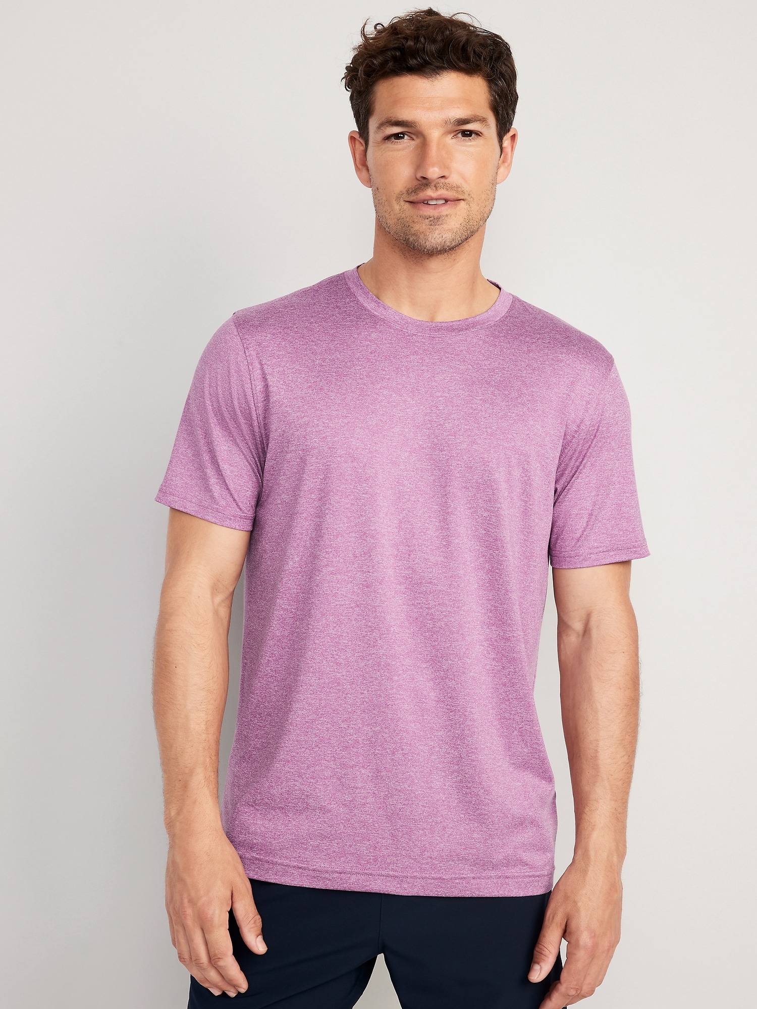 Old Navy Cloud 94 Soft Go-Dry Cool T-Shirt for Men purple. 1