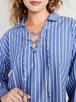 Collared Shirts for Women - Up to 80% off