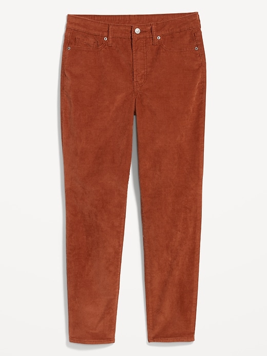 Image number 4 showing, High-Waisted OG Straight Corduroy Ankle Pants