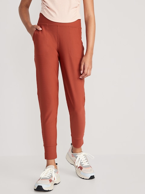 High-Waisted PowerSoft 7/8-Length Joggers for Girls