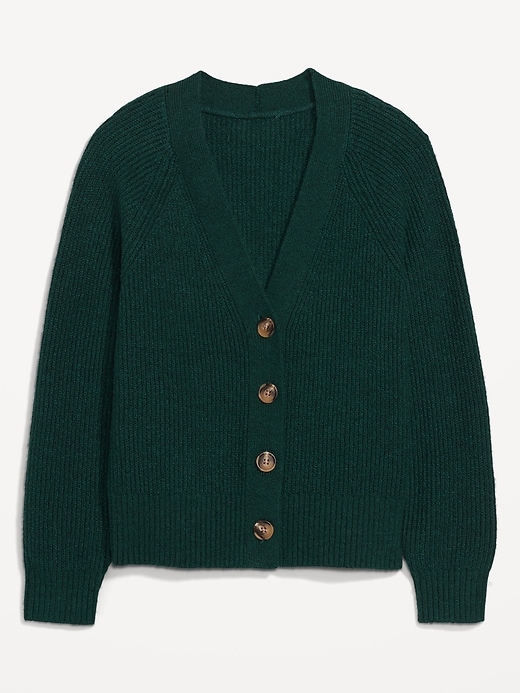 Image number 4 showing, Shaker-Stitch Cardigan Sweater