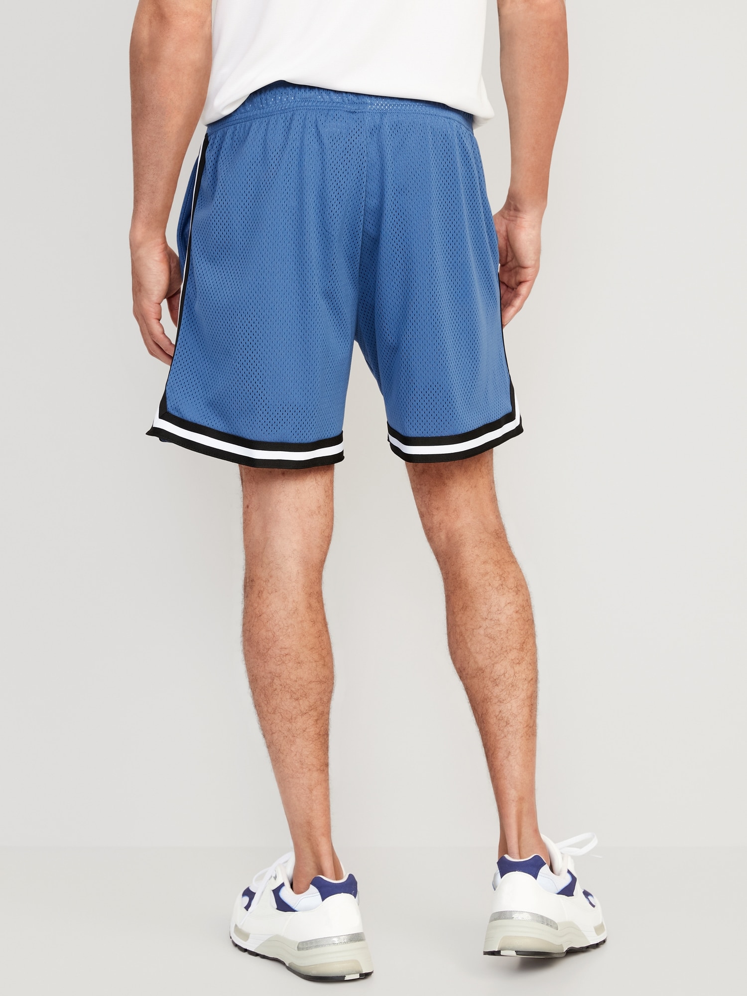 Basketball Shorts Mens,fans Workout Gym Athletic Casual Shorts,men Retro  Mesh Embroidered With Pockets