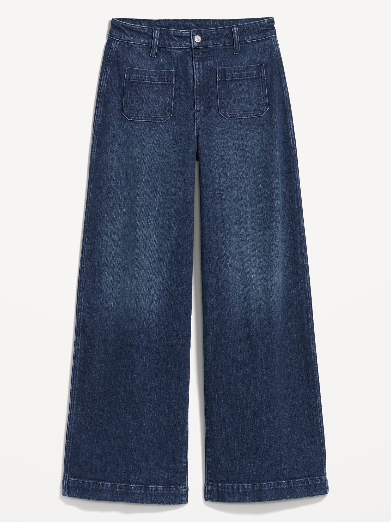 High Waist Denim Pants Blue Jeans Women's Peg Leg Jeans Trousers