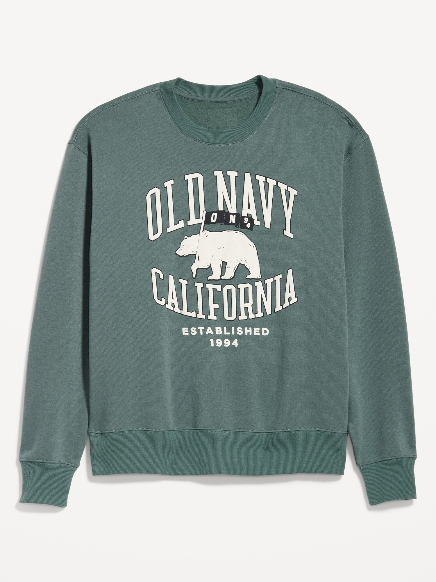 Crew-Neck Logo Sweatshirt for Men | Old Navy