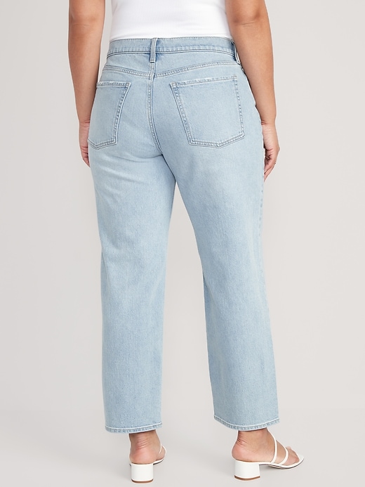 Image number 6 showing, Mid-Rise Boyfriend Loose Jeans