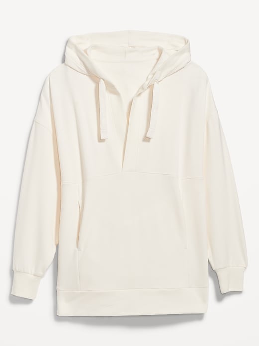 Oversized Live-In French-Terry Tunic Hoodie for Women | Old Navy