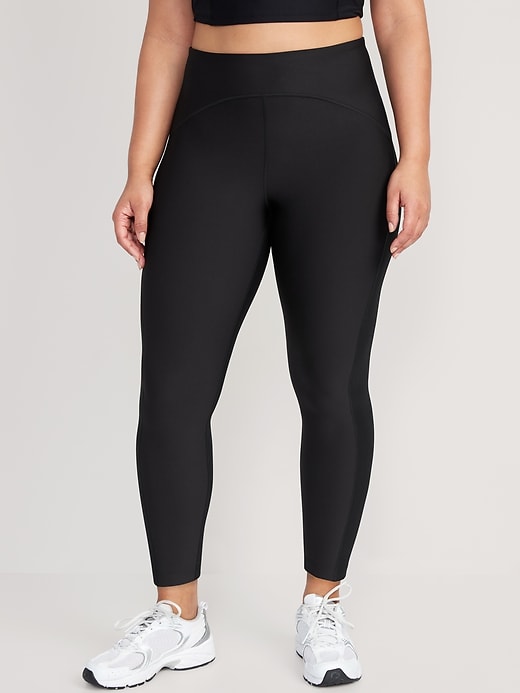 L'image numéro 5 présente Legging PowerSoft à taille haute longueur 7/8