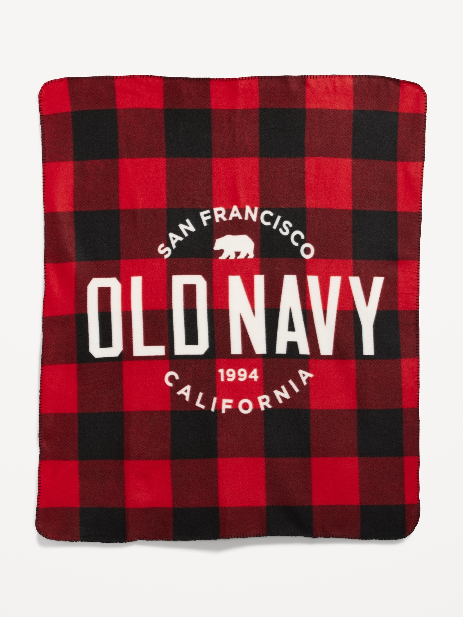 Old Navy Logo-Graphic Fleece Blanket for the Family multi. 1