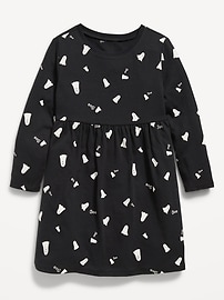 Image number 1 showing, Fit & Flare Dress for Toddler Girls