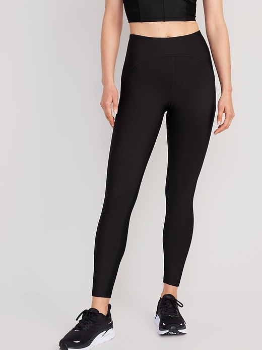 L'image numéro 1 présente Legging PowerSoft à taille haute longueur 7/8