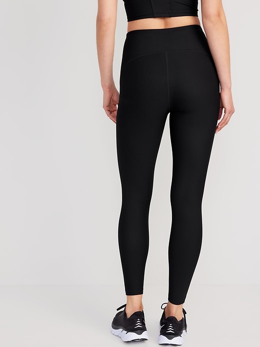 L'image numéro 2 présente Legging PowerSoft à taille haute longueur 7/8
