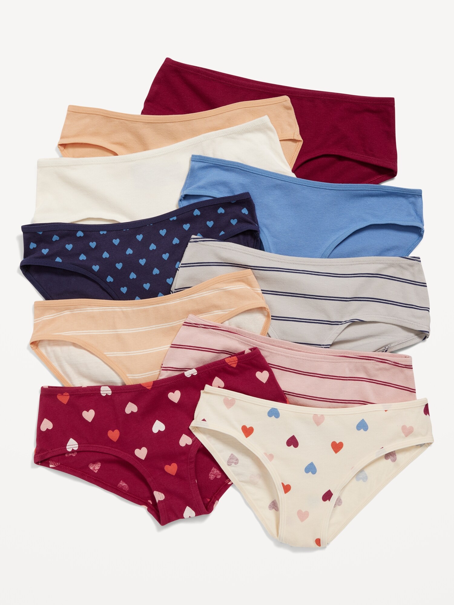 Lovable Ladies Hipster Underwear Size 10 2 Pack