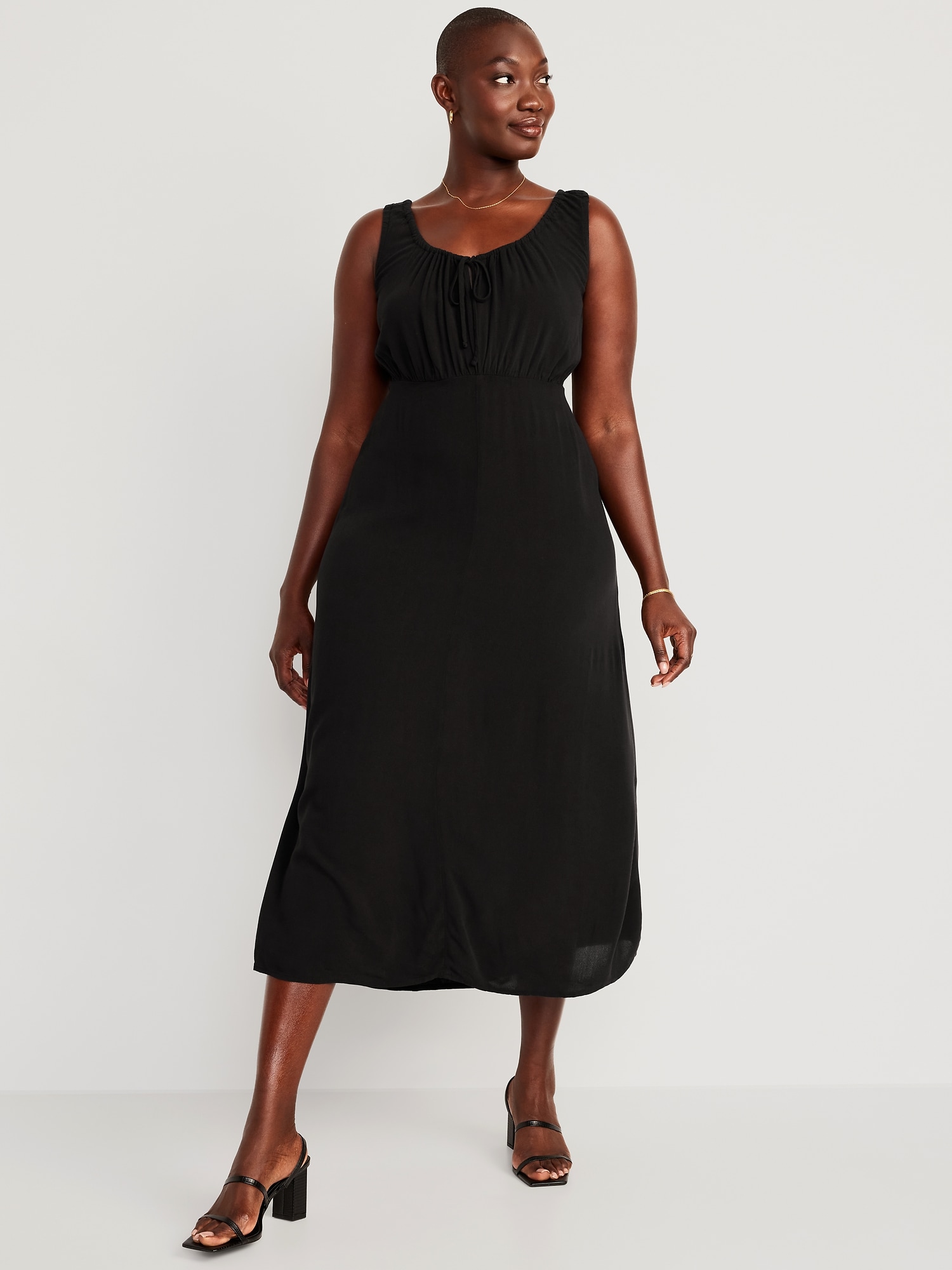 Old navy hot sale crepe dress