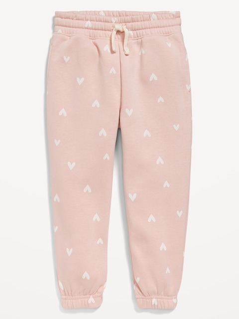 Unisex Cinched-Hem Jogger Sweatpants for Toddlers