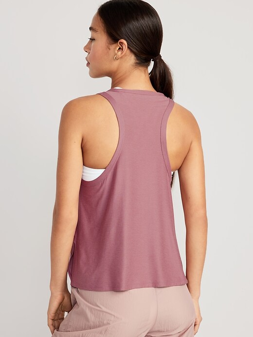 Image number 2 showing, CloudMotion Slub-Knit Tank Top