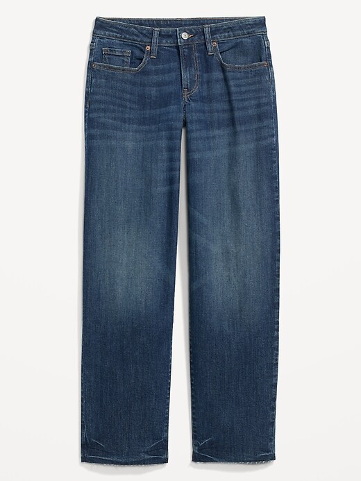 Low-Rise OG Loose Cut-Off Jeans