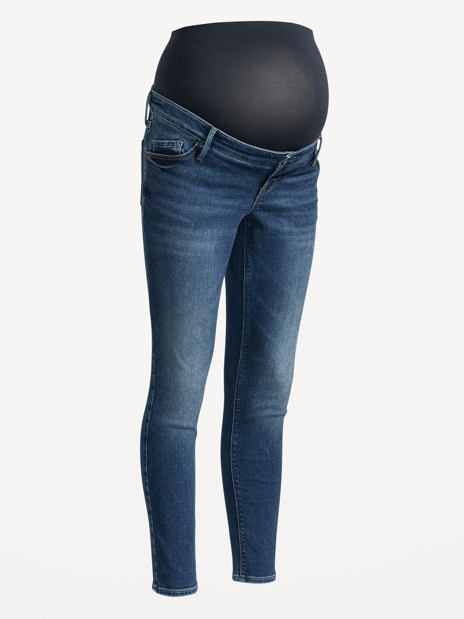 Maternity Full-Panel Rockstar Super Skinny Jeans