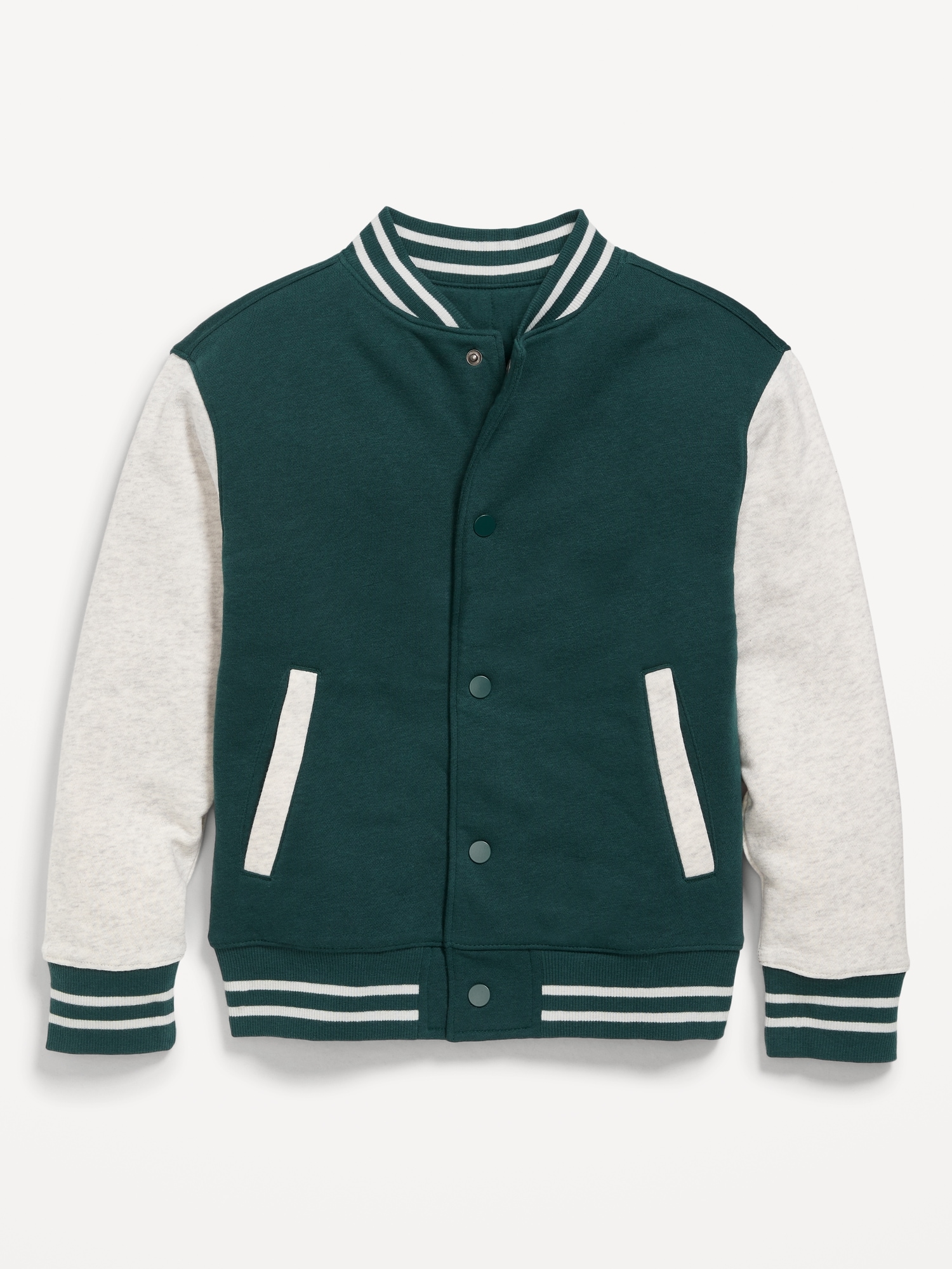 Navy varsity hot sale bomber jacket