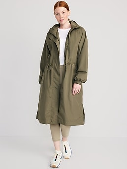 Nau sequenchshell hotsell trench coat