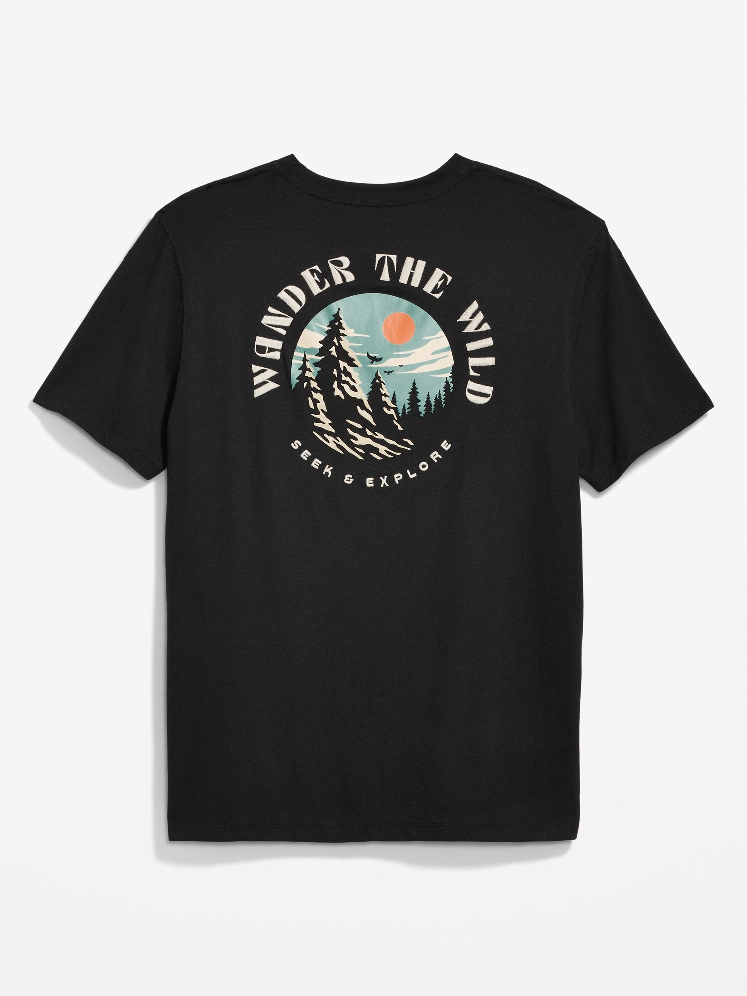 SoftWashed Graphic Pocket TShirt Old Navy