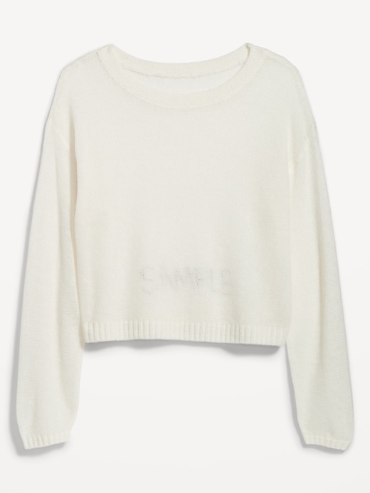 Image number 4 showing, Sheer Boat-Neck Sweater