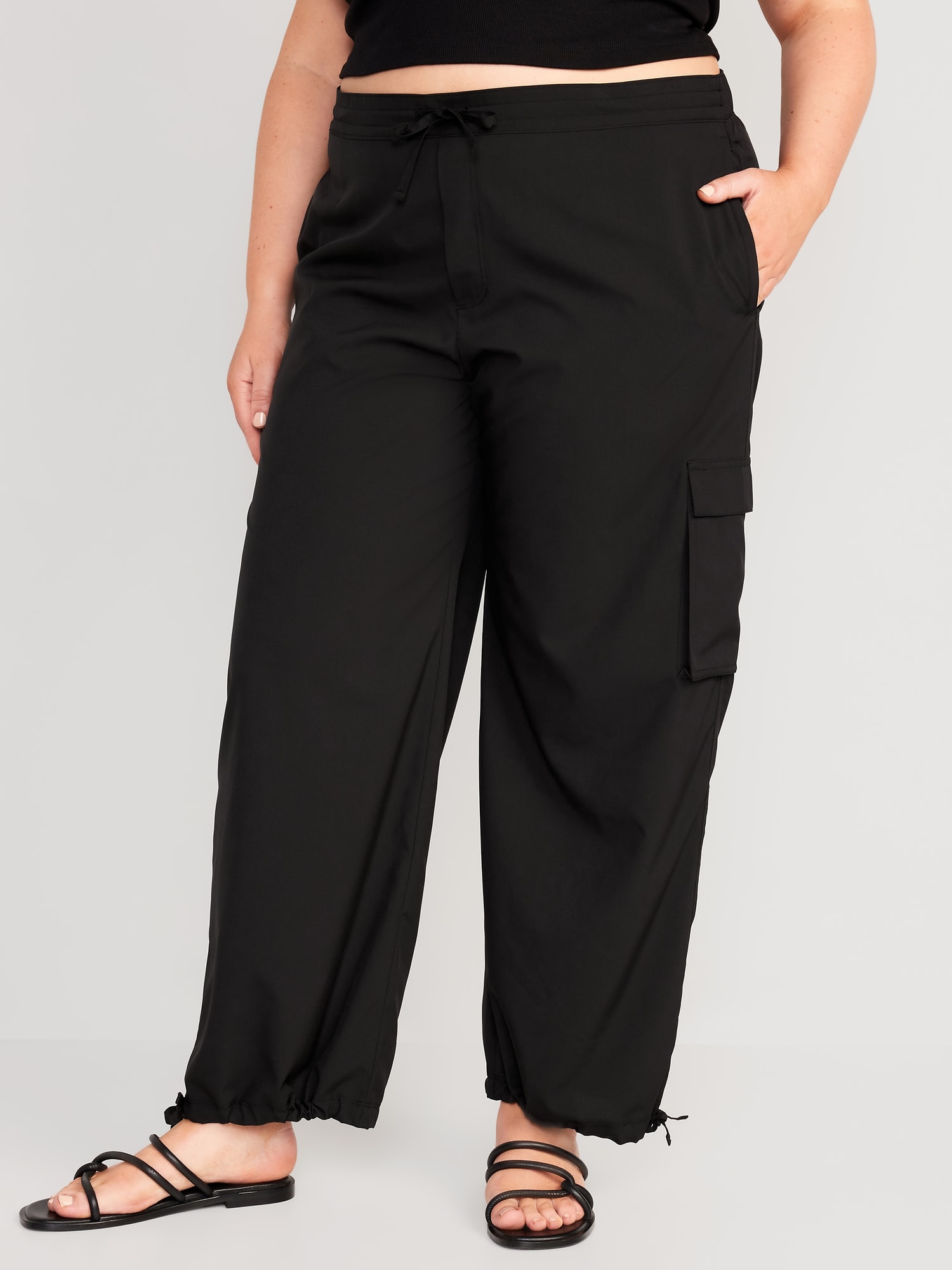 High-Waisted StretchTech Wide-Leg Cargo Pants for Women | Old Navy