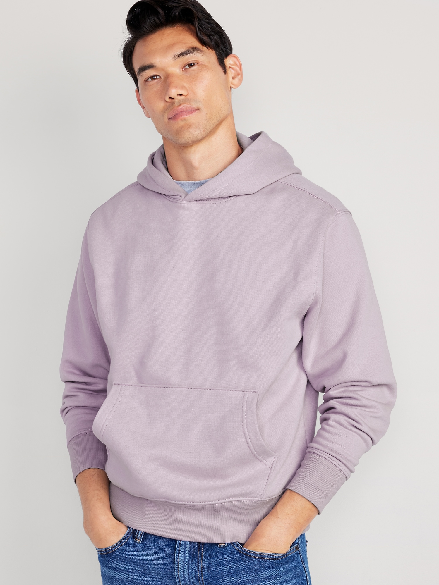 Old Navy Pullover Hoodie for Men purple. 1