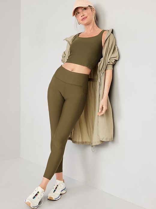 Image number 3 showing, High-Waisted PowerSoft 7/8 Leggings