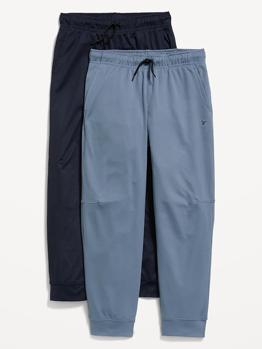 View large product image 1 of 1. Go-Dry Cool Mesh Jogger Pants 2-Pack for Boys