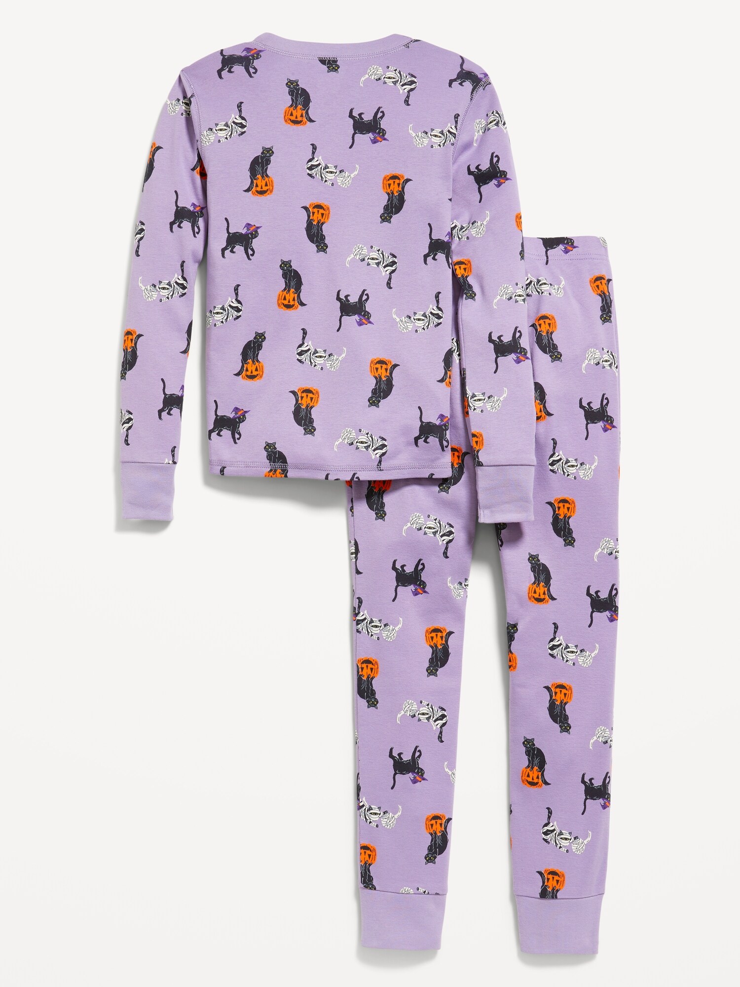Ensemble De Pyjama De Noël Top Ajusté Et Short En Maille Imprimé Noeuds