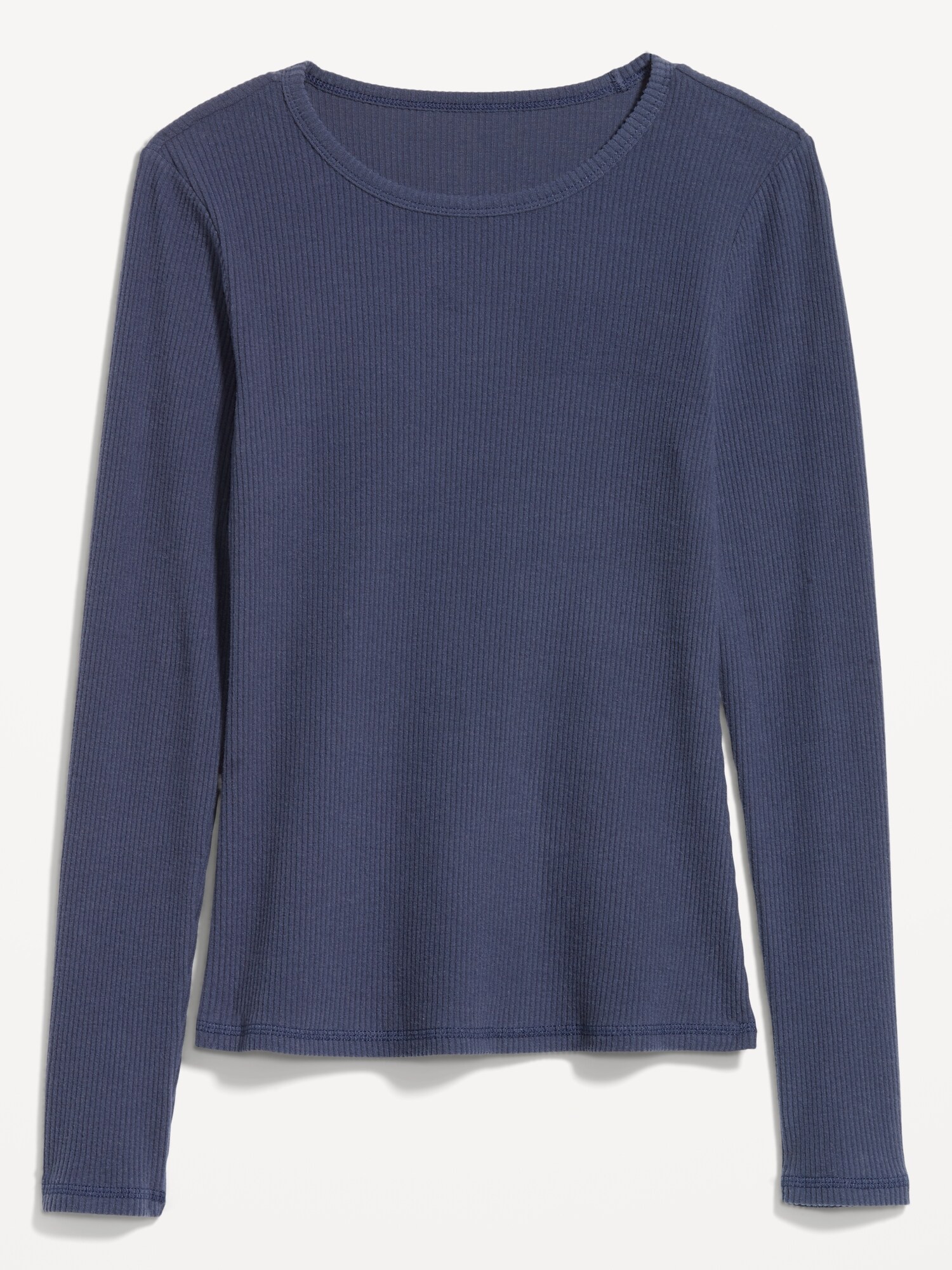 Navy blue outlet long sleeve shirt