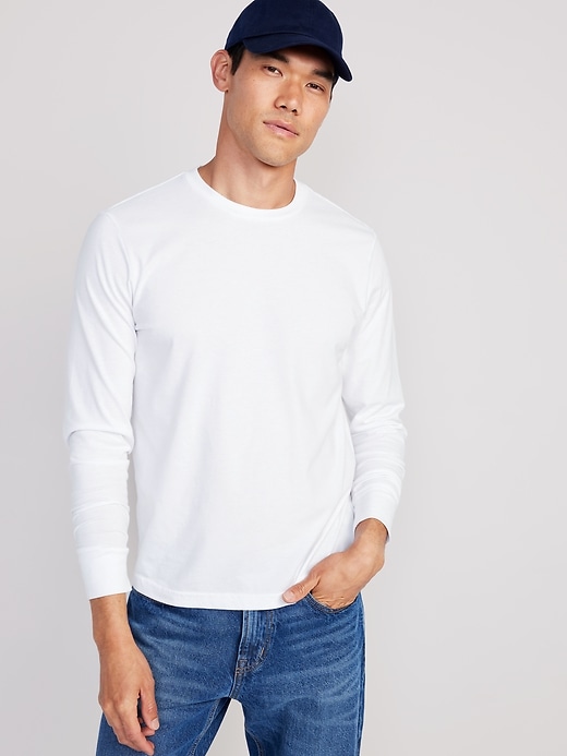 Image number 1 showing, Soft-Washed Long-Sleeve Rotation T-Shirt