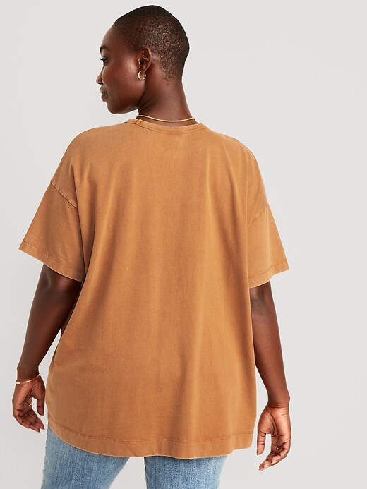 Oversized Vintage Tunic T-Shirt for Women | Old Navy