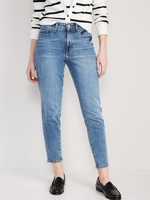 Image number 1 showing, High-Waisted OG Straight Extra Stretch Jeans for Women