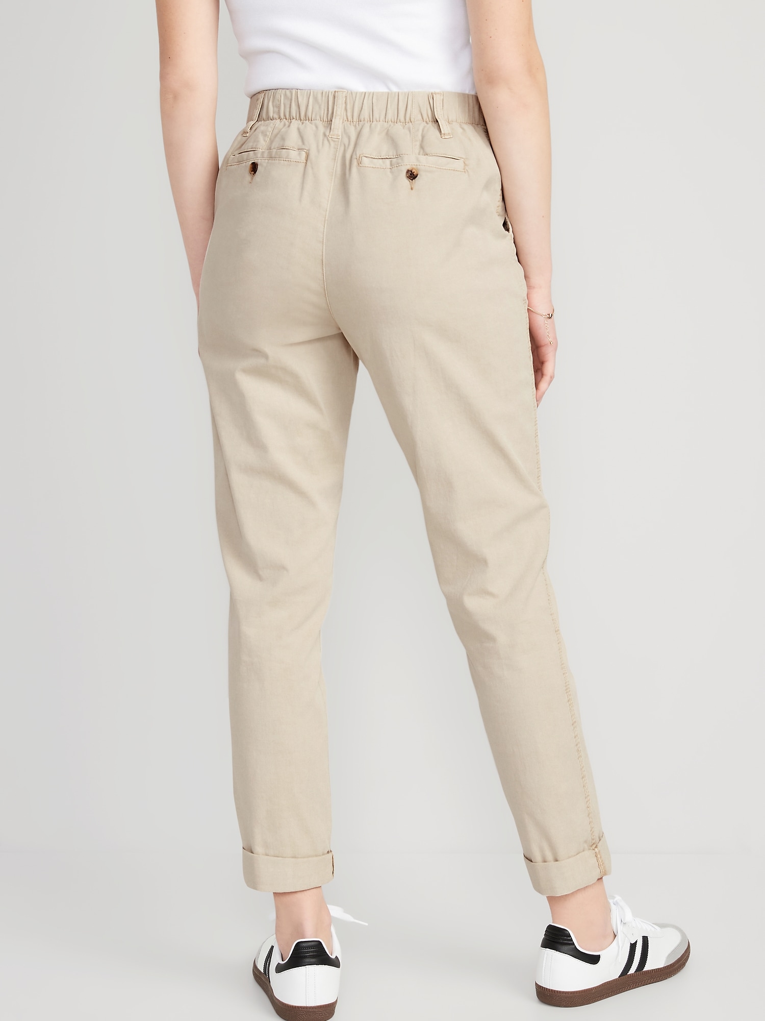 Old Navy High-Waisted OGC Chino Pants for Women pink - 792006162