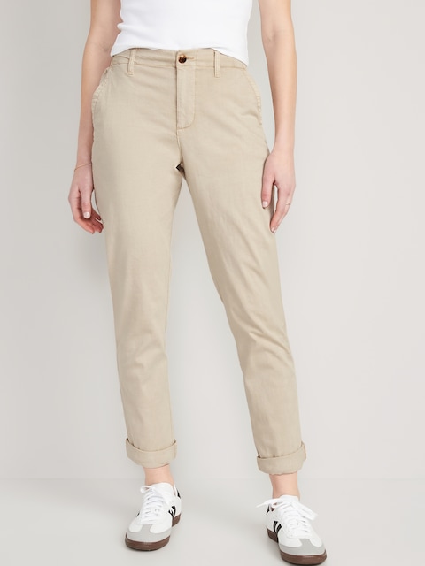 High-Waisted OGC Chino Pants