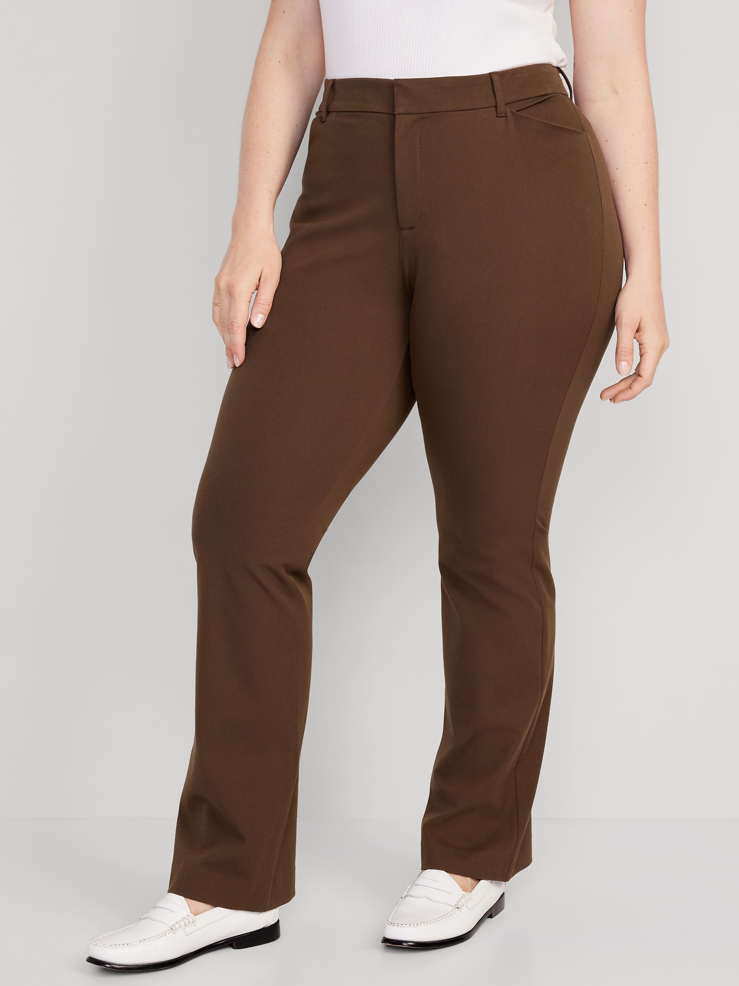Buy Women Stretchable Flared Pants With Pockets Online