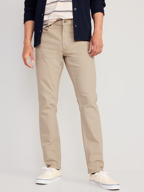 Pantalon étroit à cinq poches avec Extensibilité intégrée