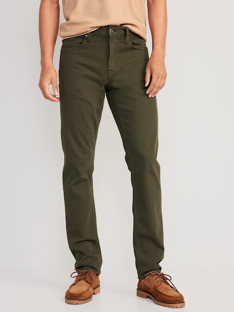 Slim Built-In Flex Five-Pocket Pants
