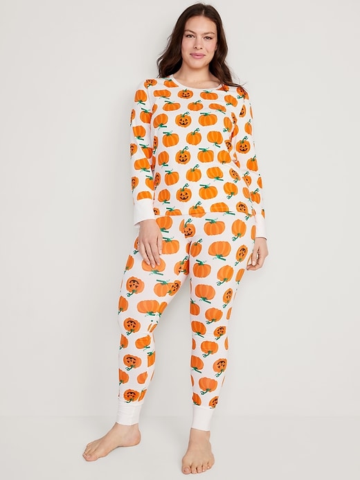 Vackutliv Halloween Pajama Pants Women Pumpkin Skull Ghost Print Pajamas  Cute Funny PJ's Women's Jammies PJs